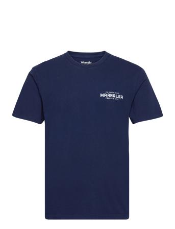 Graphic Tee Wrangler Navy