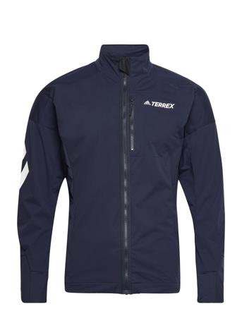 Terrex Xperior Cross-Country Ski Soft Shell Jacket Outerwear Sport Jackets Navy Adidas Performance