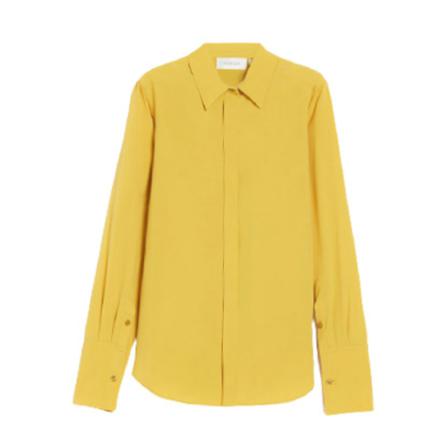 Sportmax Shirt Gul, Dame Skjorter