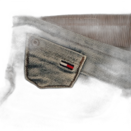 Tommy Hilfiger ljusblå jeansshorts