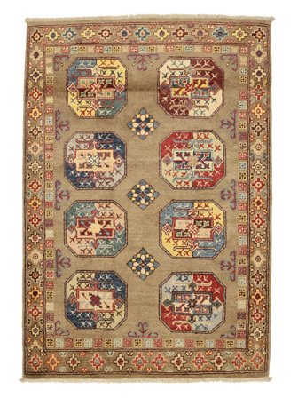 Oriental Kazak Fine Rug 97X140 Wool, Afghanistan