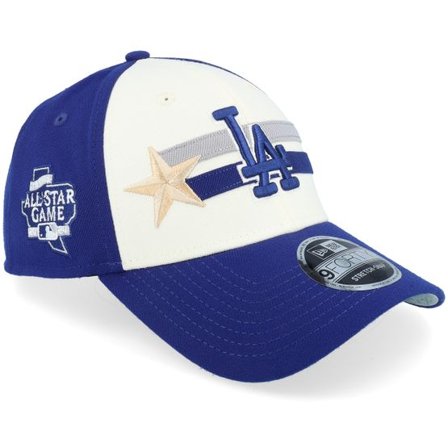 New Era - MLB Vit adjustable Keps - Los Angeles Dodgers MLB 24 All Star Game 9FORTY White/Royal Adjustable @ Hatstore