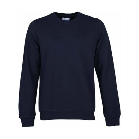 Colorful Standard, Sudadera de cuello redondo Niebieski, Mężczyzna, Rozmiar: L