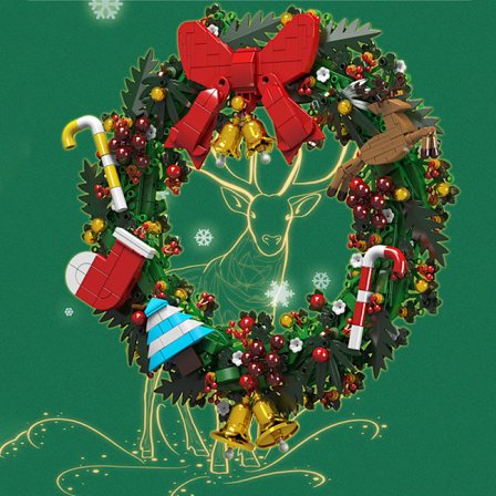 Julekranse, julekrans byggesæt, julegave