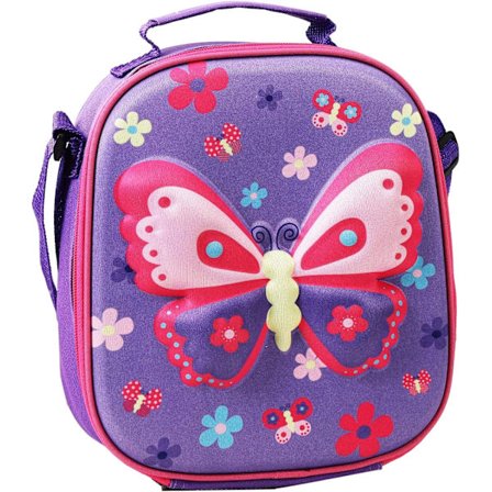 Lunsjvesker for barn, 3D-isolert gjenbrukbar LunchTote kjølebag lunsjboks for jenter gutter lunsj snack bag