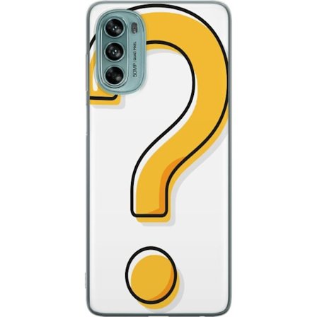 Yhteensopiva Puhelinkuori Motorola Moto G62 5G Kysymysmerkki