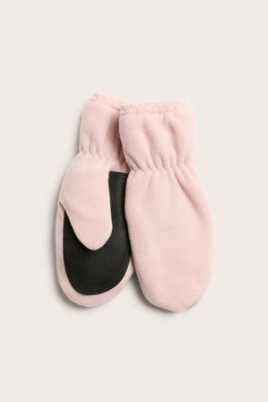 Kappahl | Hansker i fleece | Lyserosa