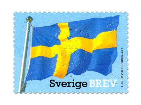 Frimärke inrikes rulle 100/rl - Lyreco - Emballage och lagerutrustning - Frakthandlingar - Frimärken