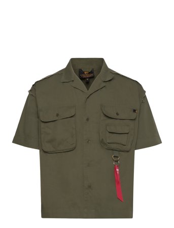 Aloha Safari Shirt Alpha Industries Khaki