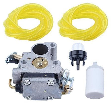 Bränslefilter 506450501 med bränslefilterprimer Kompatibel med Husqvarna 435 435E 440E Motorsåg C1T-EL41