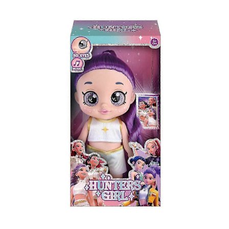 Flyttbare K-pop Demon Hunters Anime Figurer - Rumi, Mira, Zoey Dukker med 5D Øyne - Perfekt Gave til Fans