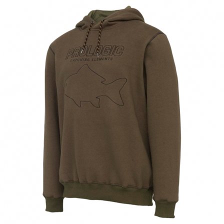 Prologic Mega Fish Hoodie, Army Green - L