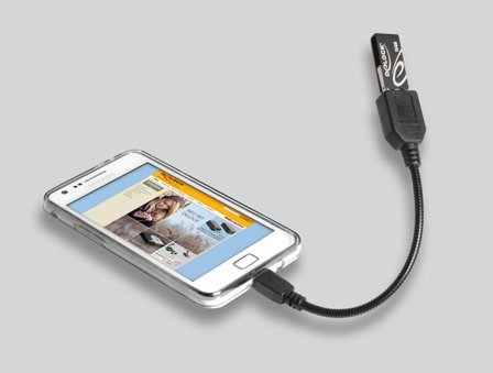 Delock USB-kabel - USB til Micro-USB type B - 18 cm