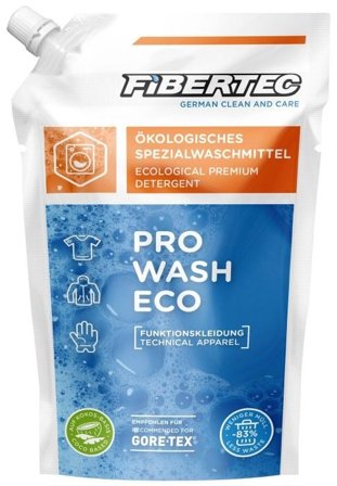 Fibertec Pro Wash Eco Refillpouch, 500 Ml