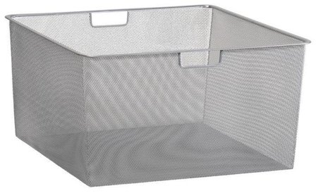 Elfa 155388 trådkurv 50 cm, platinum 527x527x285 mm, Garderobeinnredning