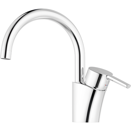 Mora MMIX II 333092 Vaskerenneblander med svingbar tut, G10, krom, Baderom