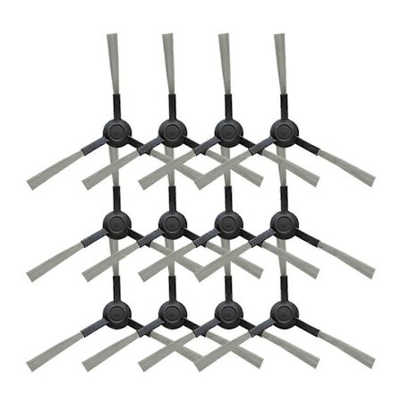 För ZOOZEE Z70 Robotdammsugare Spin Kant Sidoborste Reservdelar Ersättningstillbehör [DB]