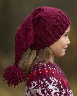 Strikkeoppskrift Lue Nisse - Viking of Norway