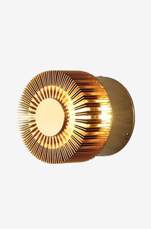 Konstsmide - Seinävalaisin Monza High Power LED, 9 cm - Messinkiä - Julkisivuvalaisimet - - Homeroom