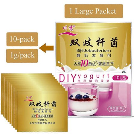 Helt Naturlig Yoghurtkultur / Starter (Hver eske inneholder 10 - 1gr pakker)