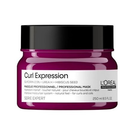 Hårmask - L'Oréal - Curl Expression - 250ml - Intenst återfuktande - Krulligt hår