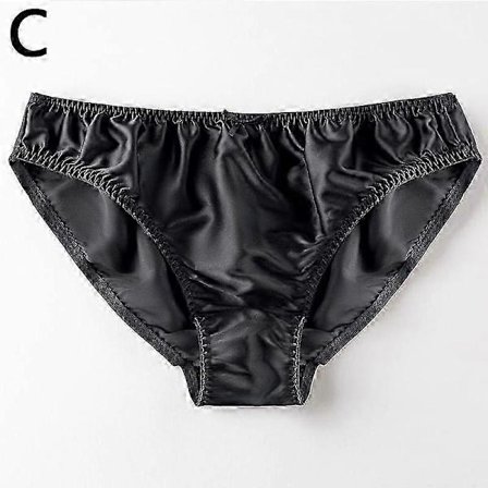 Sexede kvinder Damer Satin Silkeagtige Trusser Undertøj Knickers Stor Størrelse 3X