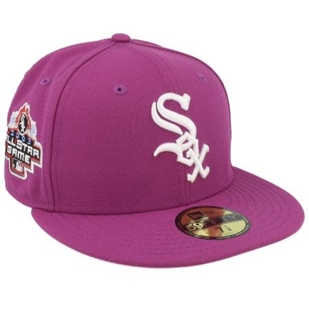 New Era - MLB Lila fitted Keps - Chicago White Sox Quick Turn 59FIFTY All Star Game 2003 S Grape/Pink Fitted @ Hatstore