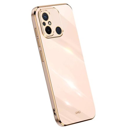 SKALO Xiaomi Redmi 12C 4G XINLI TPU Suojakuori - Pinkki