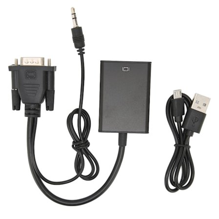 VGA til HDMI Konverter Kabel Adapter til Computer til TV
