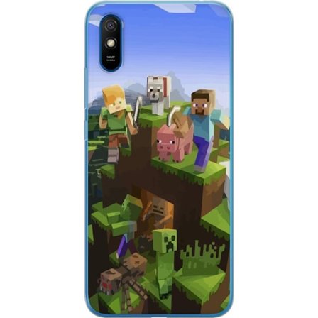 Yhteensopiva Puhelinkuori Xiaomi Xiaomi Redmi 9A MineCraft