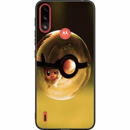 Motorola Moto E7i Power Svart Skal Pokemon
