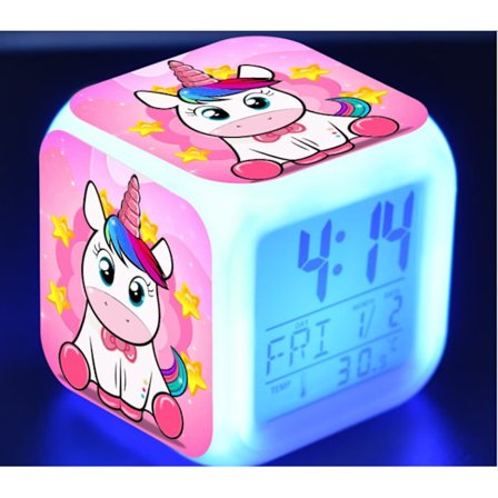 Liten storlek 3" 8cm, sydd, animation, baby säng LED digital ala