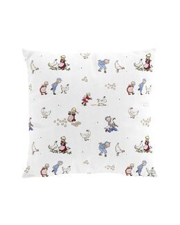 Putetrekk Emil & Ida i hønsegården Beige