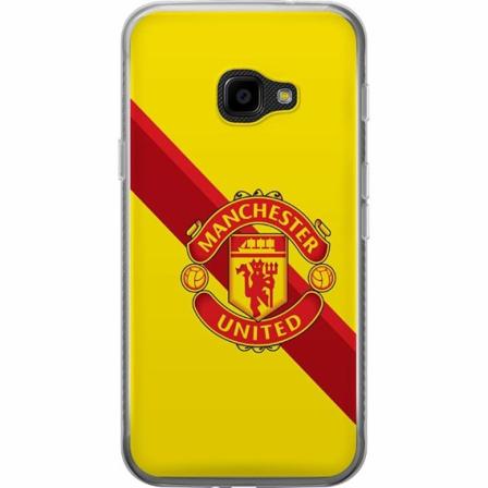 Samsung Galaxy Xcover 4 Genomskinligt Skal Manchester United F