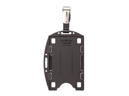 Expograf Cardkeep Korthållare Reko 20 - Lyreco - Kontorsmöbler och inredning - Namnskyltar och korthållare - Korthållare - Clips