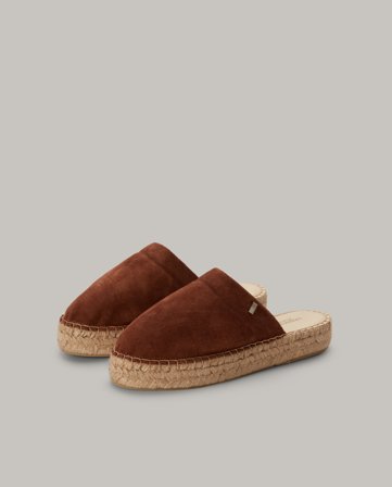 Lexington Liverly Suede Slip-in Platform Sandals