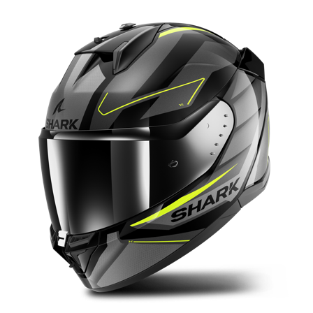 Umpikypärä Shark D-Skwal 3 Sizler Antrasiitti/Keltainen XS