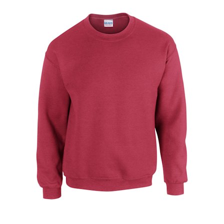Gildan Herr Heavy Blend Sweatshirt S Antique Cherry Red