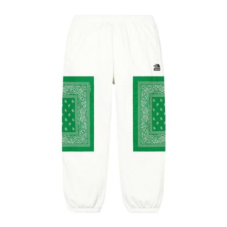 Supreme, Cropped Trousers Wit, Heren, Maat:M