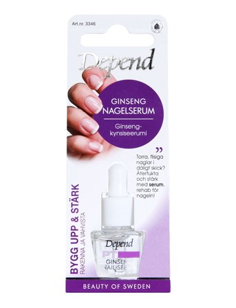 Depend Cosmetic Ginseng Nagelserum - Nude - ONE SIZE