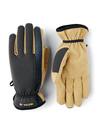 Hestra Job Terra Utility Puutarhakäsineet Musta/Keltainen, Vaatteet