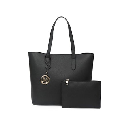 Medelstor handväska black