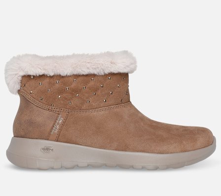 Skechers, On the Go Joy - Cozy Shimmer, 39, Brun, Dame
