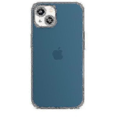iPhone 13 Silikone Cover med MagSafe - Blødt Beskyttende Telefon Cover, Stødsikkert Bagcover, Slim Fit Blue Jay