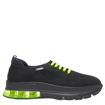Fendi Vintage Pre-owned Tyg sneakers svart, Herr, Herr, Storlek: 44 EU