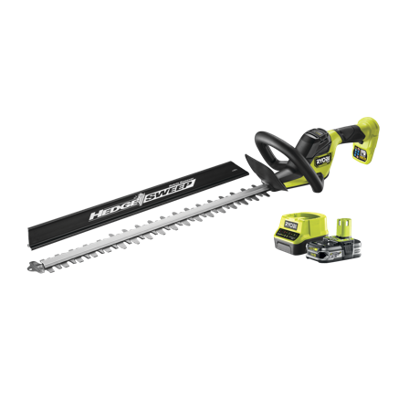Ryobi RY18HTX60A-125 Häcksax med batteri och laddare, Trädgårdsmaskiner