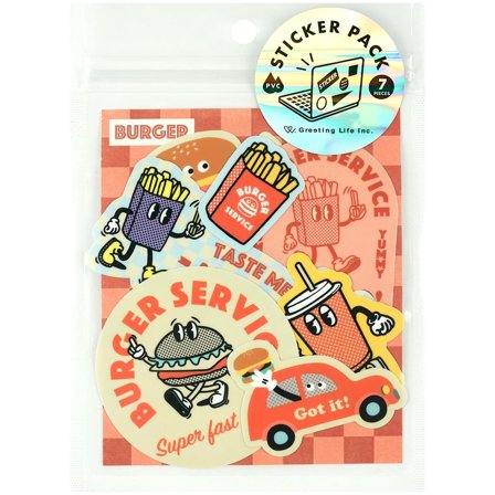 Greeting Life Sticker pack Burgers
