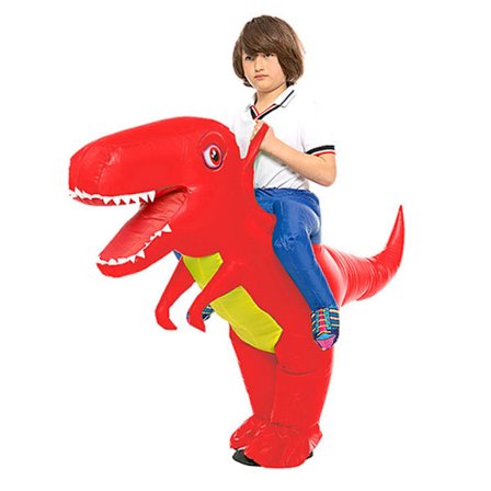 Halloween fest dinosaur kostyme morsom dukke oppblåsbar kostyme juleforestilling festival Kle deg ut cosplay
