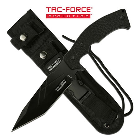 TAC-FORCE - EVOLUTION - TFE-FIX007-BK - FIXED BLADE KNIFE