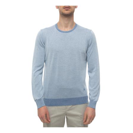 Fay - Stickade Tröjor - Blå - Herr - Storlek: 4xl, Herr, Storlek: 4XL